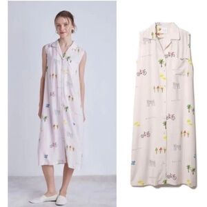 Gelato Pique Summer Motif dress - size XS